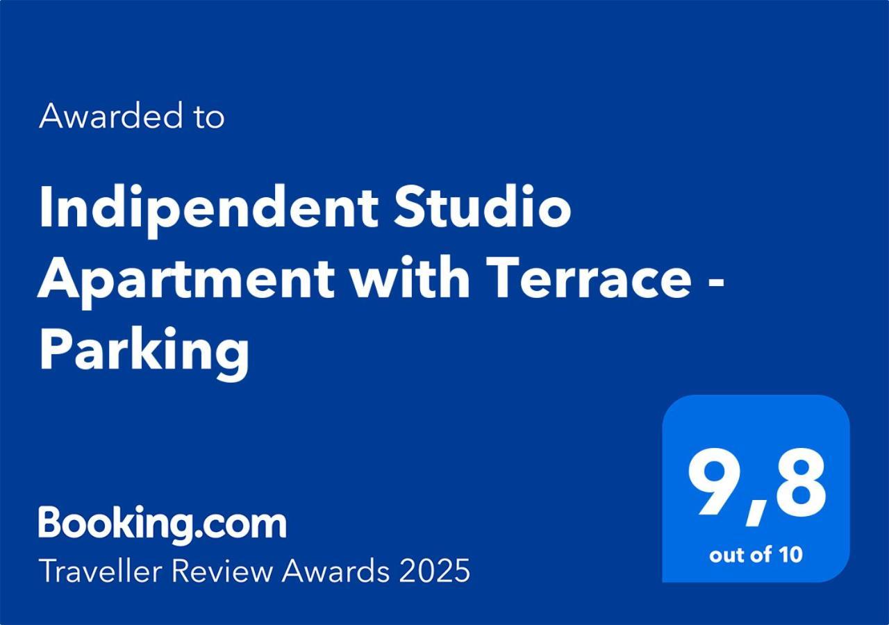 Indipendent Studio Apartment With Terrace - Parking 佛罗伦萨 外观 照片